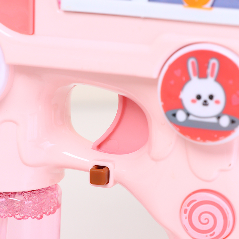 Cute rabbit dessert cart bubble gun
