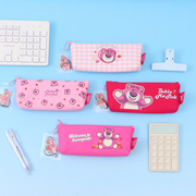 Toy Story Series Inverted Trapezoidal Pen Case - Strawberry Bear