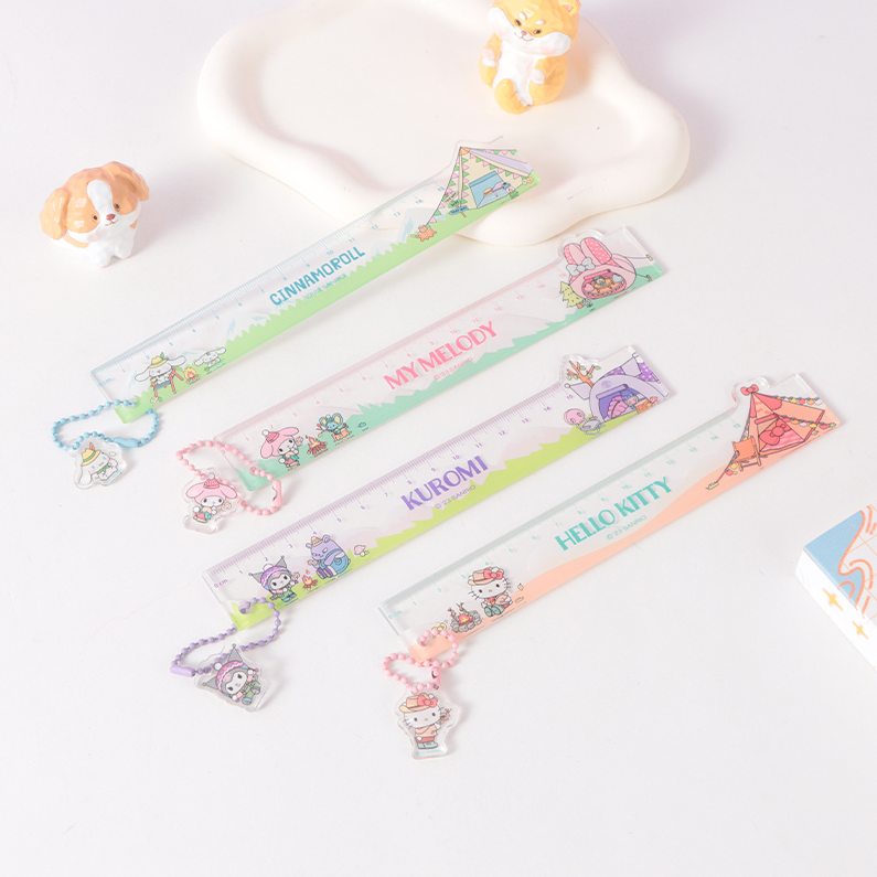 Sanrio Camping series rulers