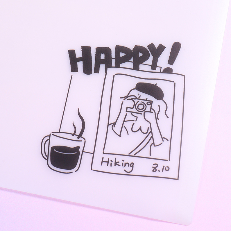 Self-discipline in Daily Life -yes! Horizontal file folders (10 yuan for 3 pieces)