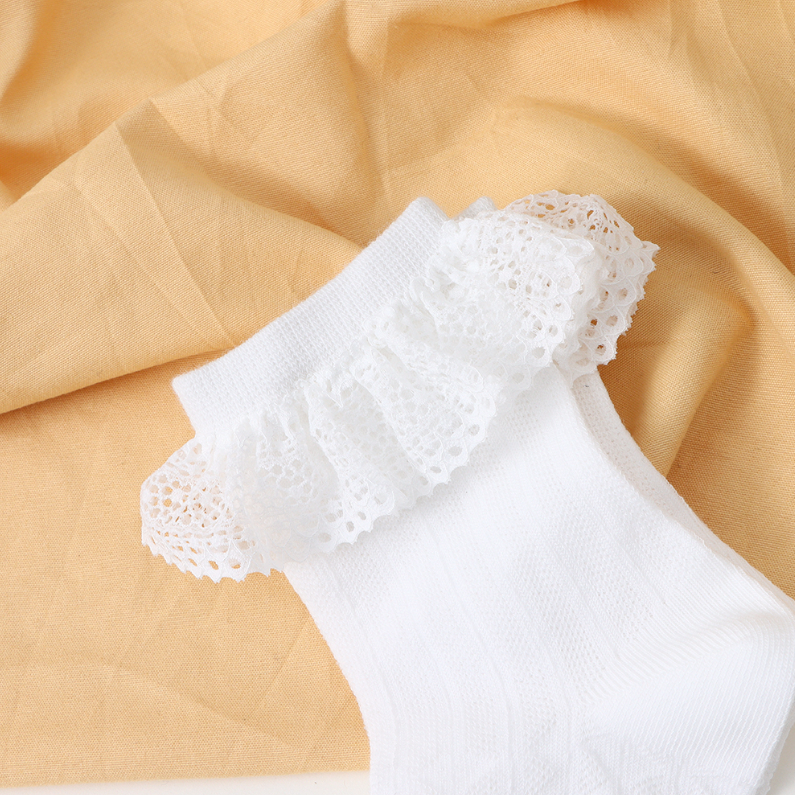 2 pairs of matching solid color combination children's socks