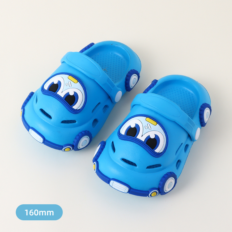 Cartoon series Car Slippers for children (blue 160mm)