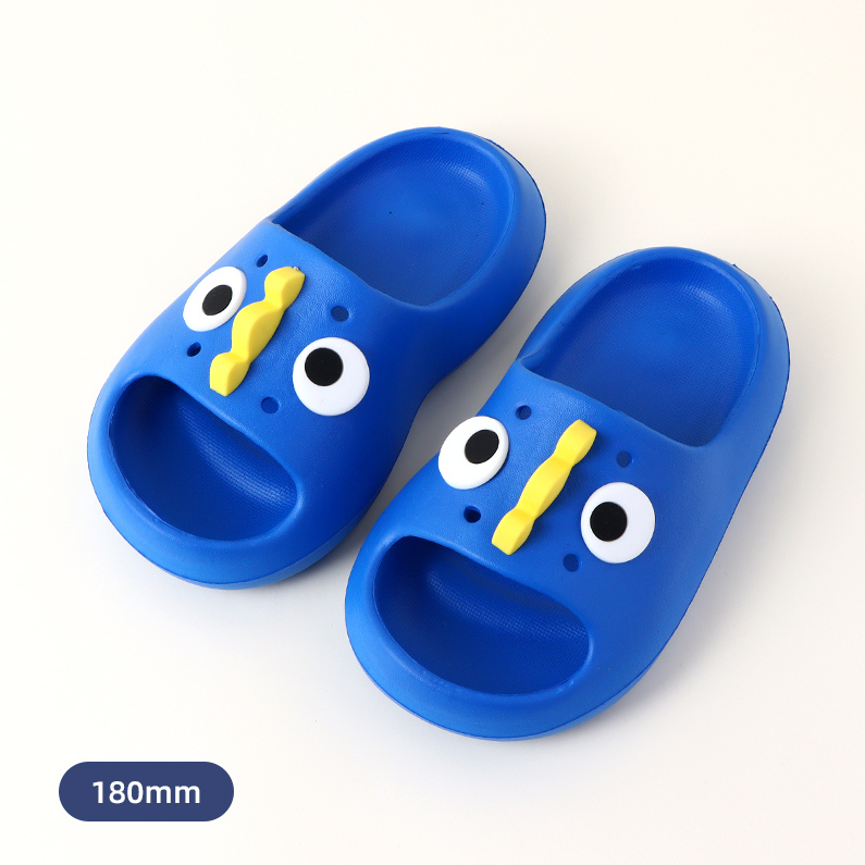Funny series Q-Elastic soft children's slippers (blue 180mm)