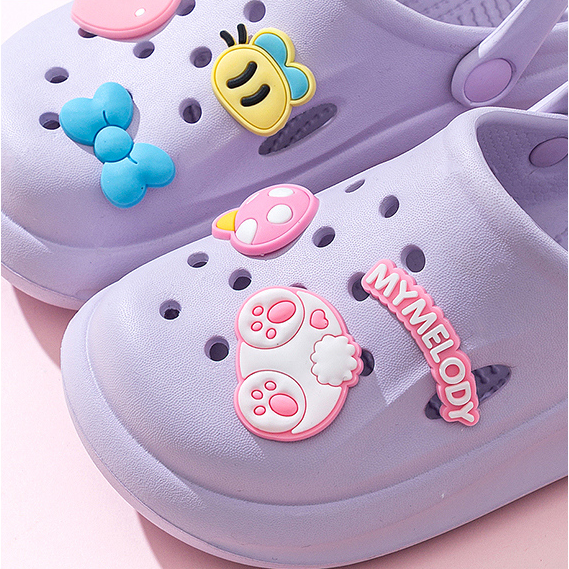 Lovely Series Soft and comfortable children's Garden shoes (190 mm)