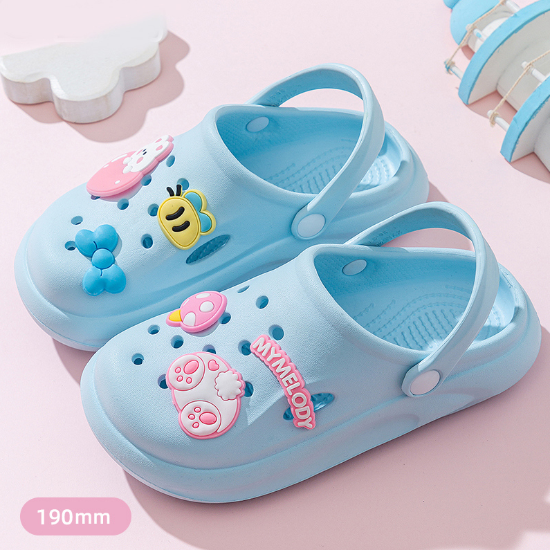 Cute series Soft and comfortable children's garden shoes (li