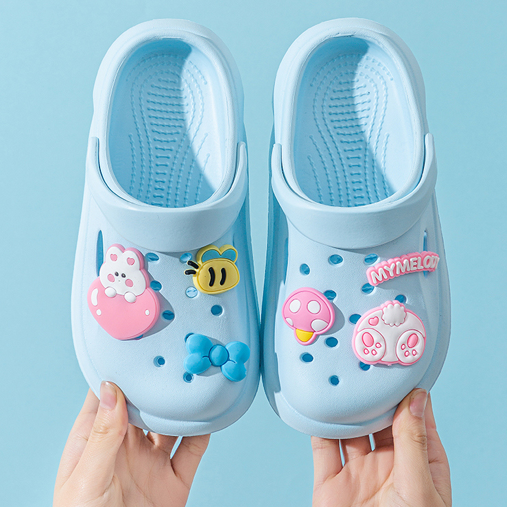 Cute series Soft and comfortable children's garden shoes (li
