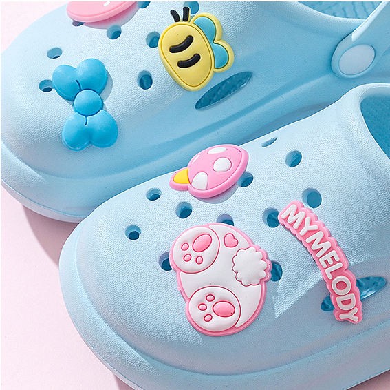 Cute series Soft and comfortable children's garden shoes (li