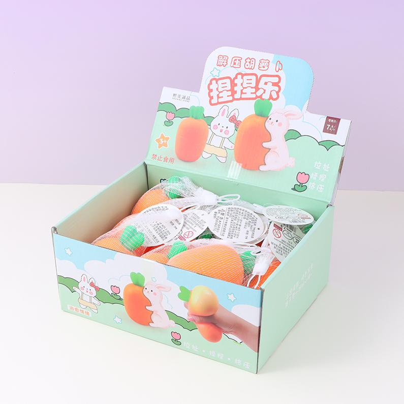 Carrot Squeezing Toy