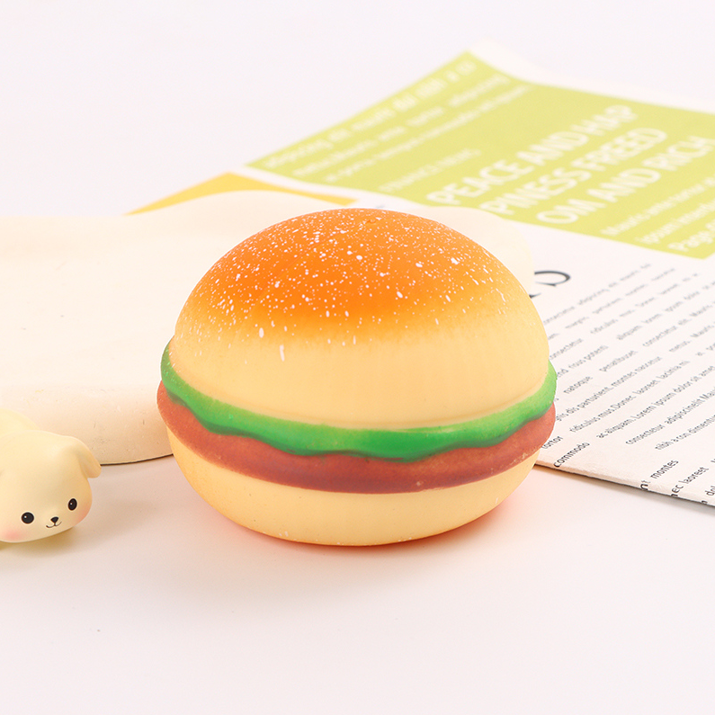 Hamburger Squeezing Toy