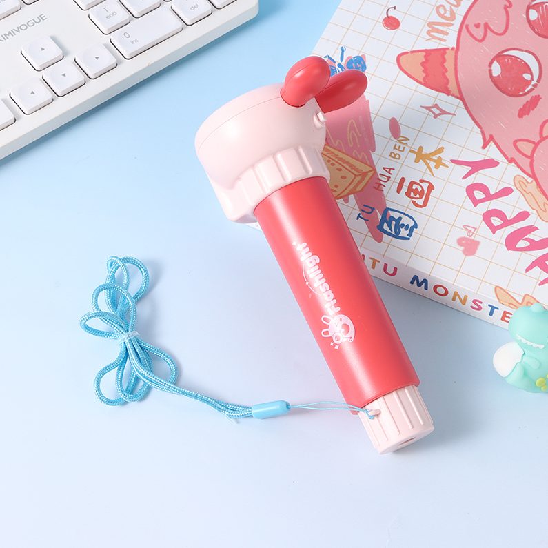 Funny colorful light kaleidoscope