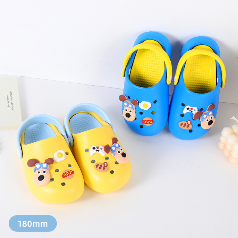 Lovely Yellow/Blue Puppy Sandles for Kids 180mm