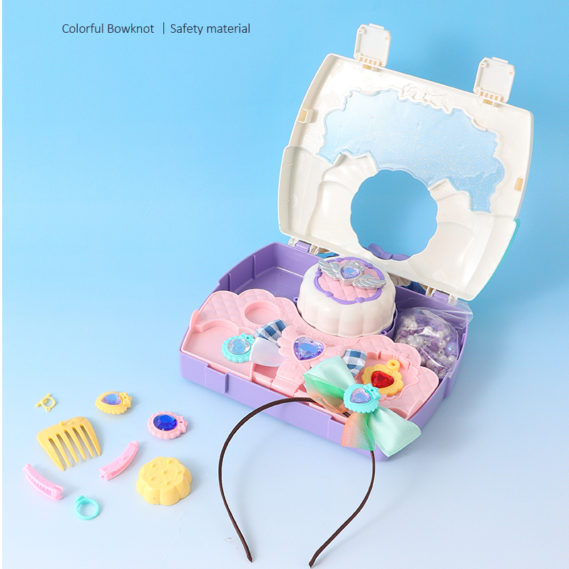 Trendy Dress-Up Handbag Toy - Colorful Bowknot (Shining Star