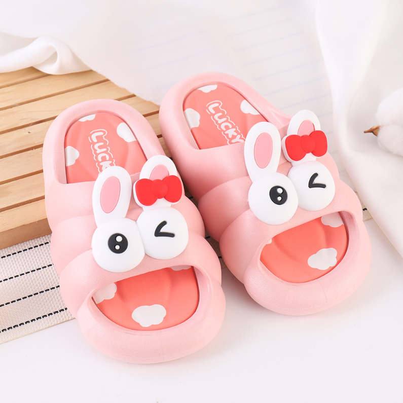 Soft cute children's slippers 190mm (mixed)