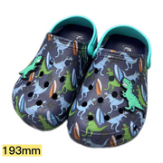 Fun cartoon printed Crocs for Kids 193mm (blue)