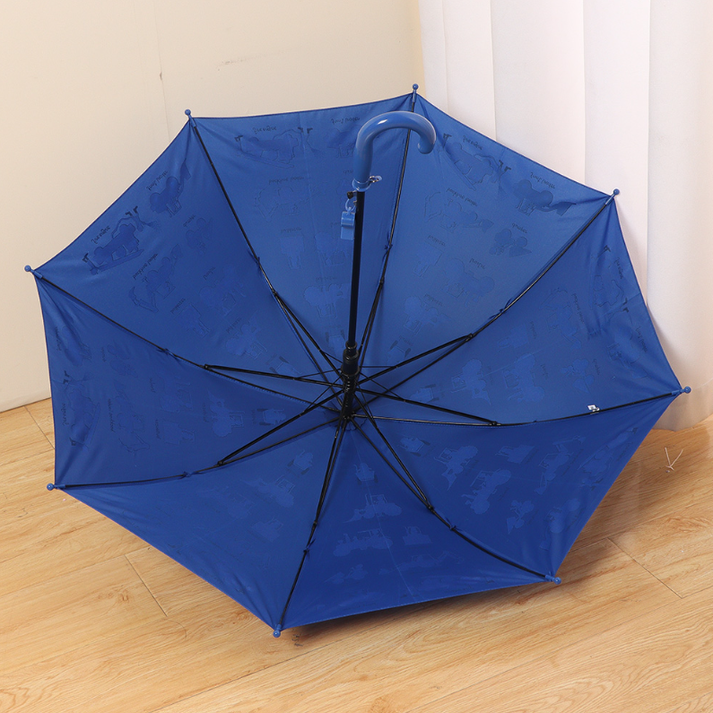 Children's fun car car discoloration children's umbrella (da