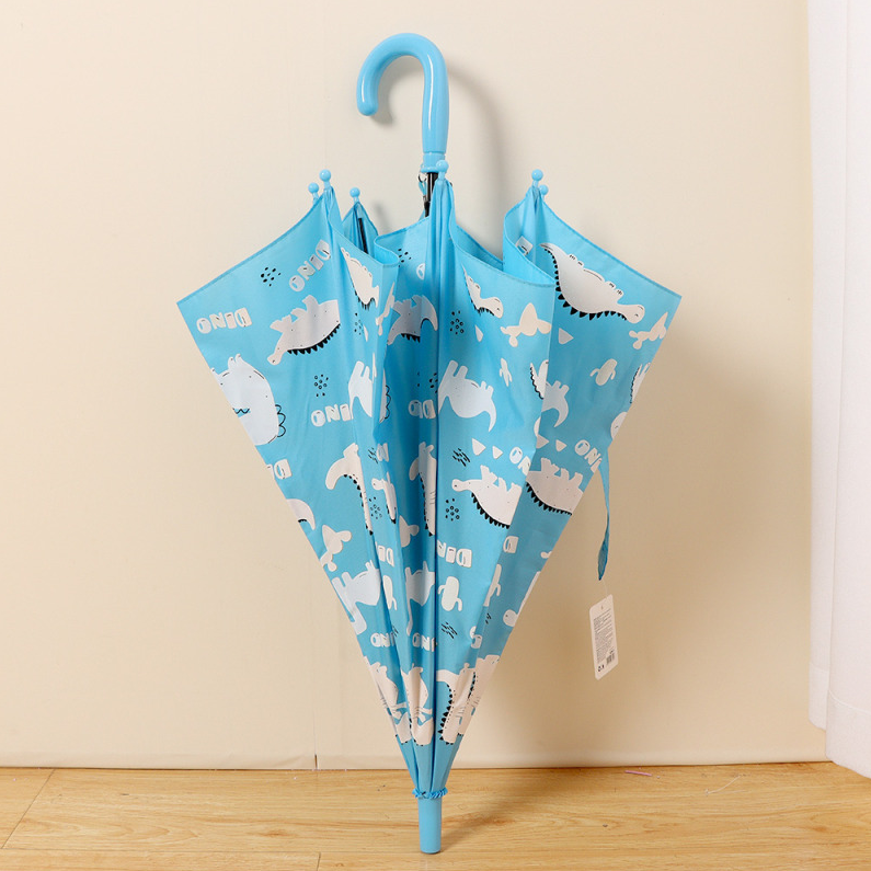 Dinosaur World Water discoloration Children's Umbrella (Sky