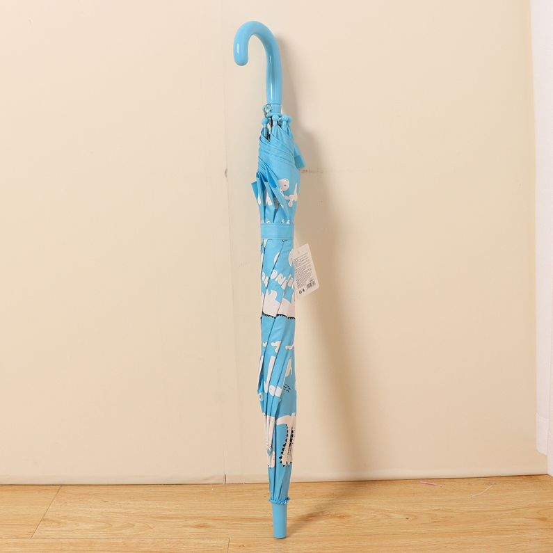 Dinosaur World Water discoloration Children's Umbrella (Sky