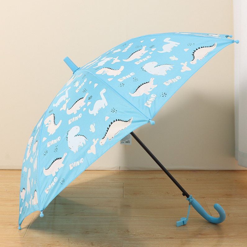 Dinosaur World Water discoloration Children's Umbrella (Sky