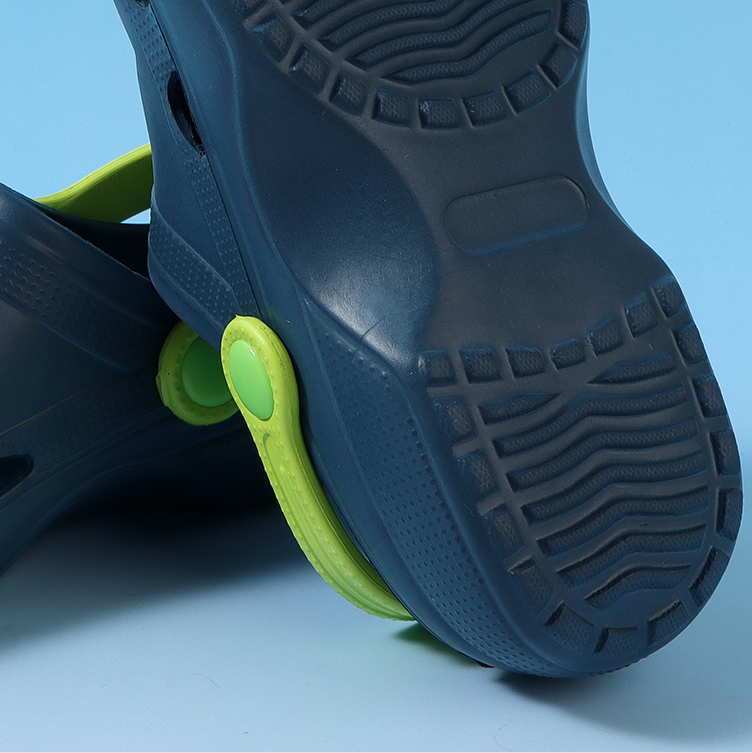 Classic fashion children Crocs 35-36 size (Navy blue)
