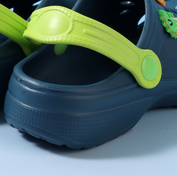 Classic fashion children Crocs 35-36 size (Navy blue)