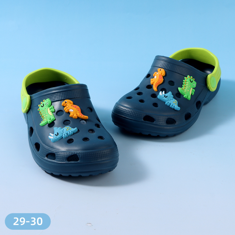 Classic fashion children Crocs size 29-30 (Navy blue)