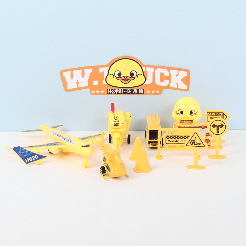 Traffic duck play house toy
