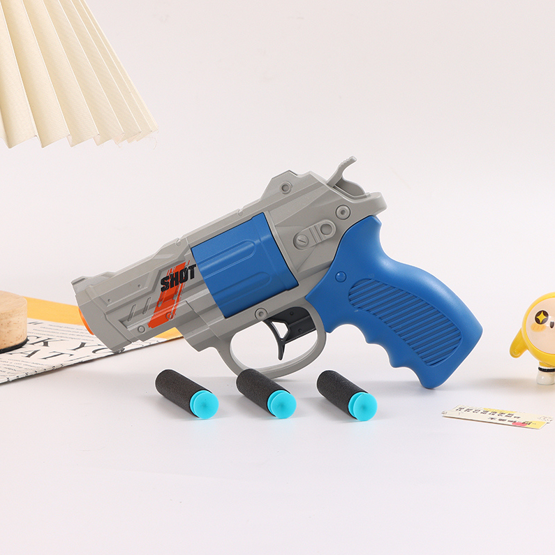 Revolver tandem soft gun