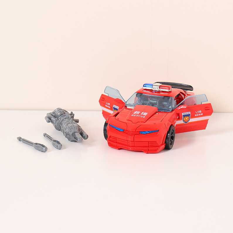 An 8.5 "Giant Cop shape-shifting toy