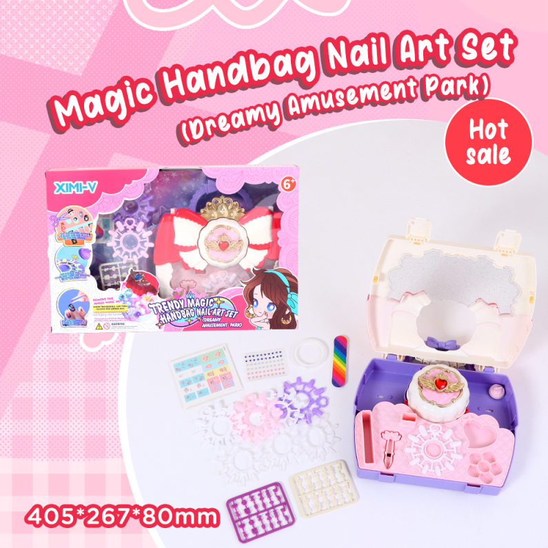 Trendy Magic Handbag Nail Art Set (Dreamy Amusement Park)