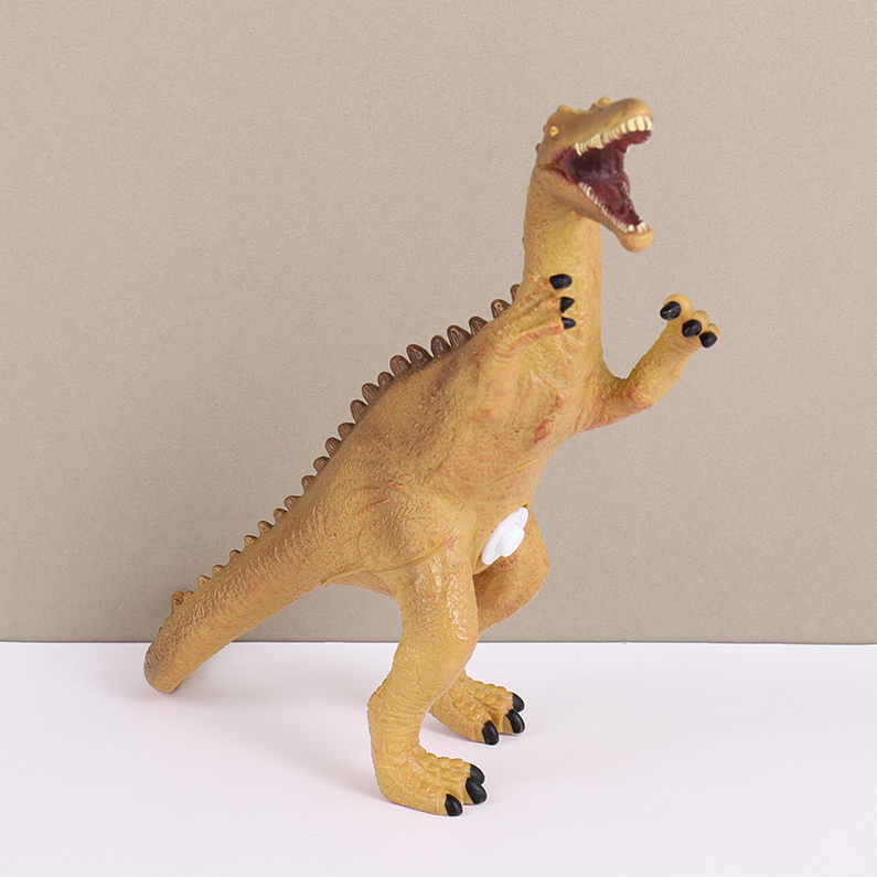 Electric Vinyl Cotton StuffedBaryonyx Toy with Sound
