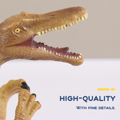 Electric Vinyl Cotton StuffedBaryonyx Toy with Sound