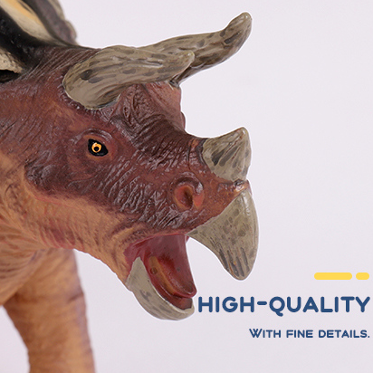 Electric Vinyl Cotton StuffedTriceratops Toy with Sound