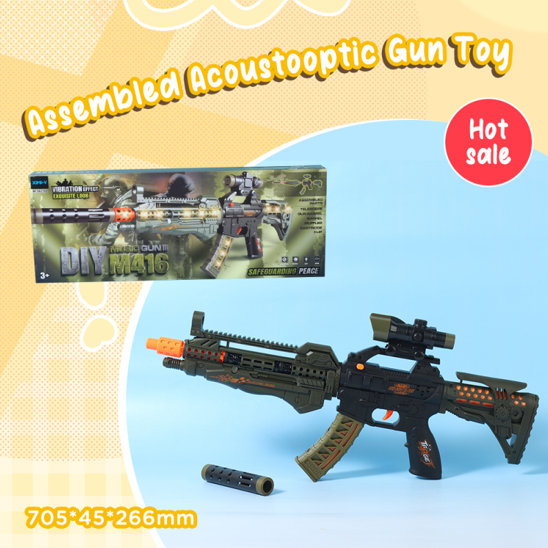 Assembled Acoustooptic Gun Toy