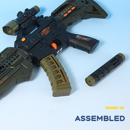 Assembled Acoustooptic Gun Toy
