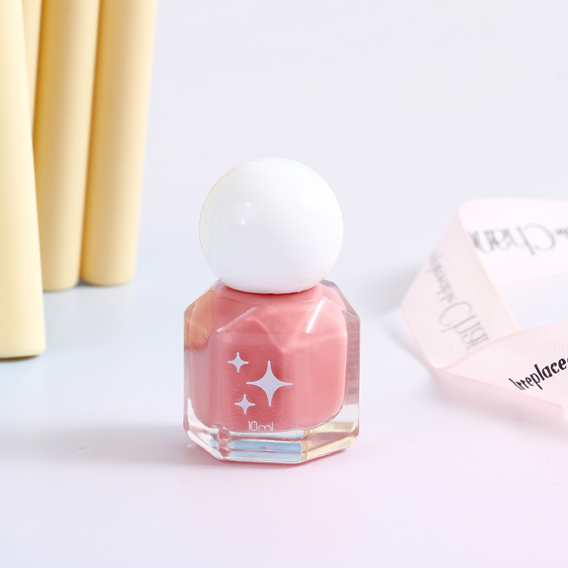 Star Diamond girl tear nail polish 03 coral powder