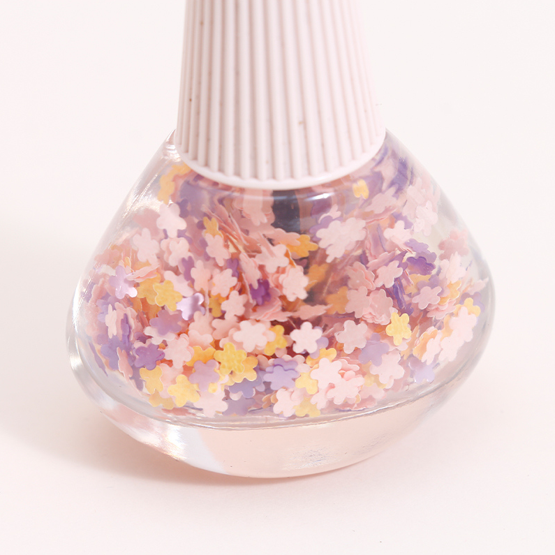 Rocco Honey Oil nail Polish - Full of spring flowers