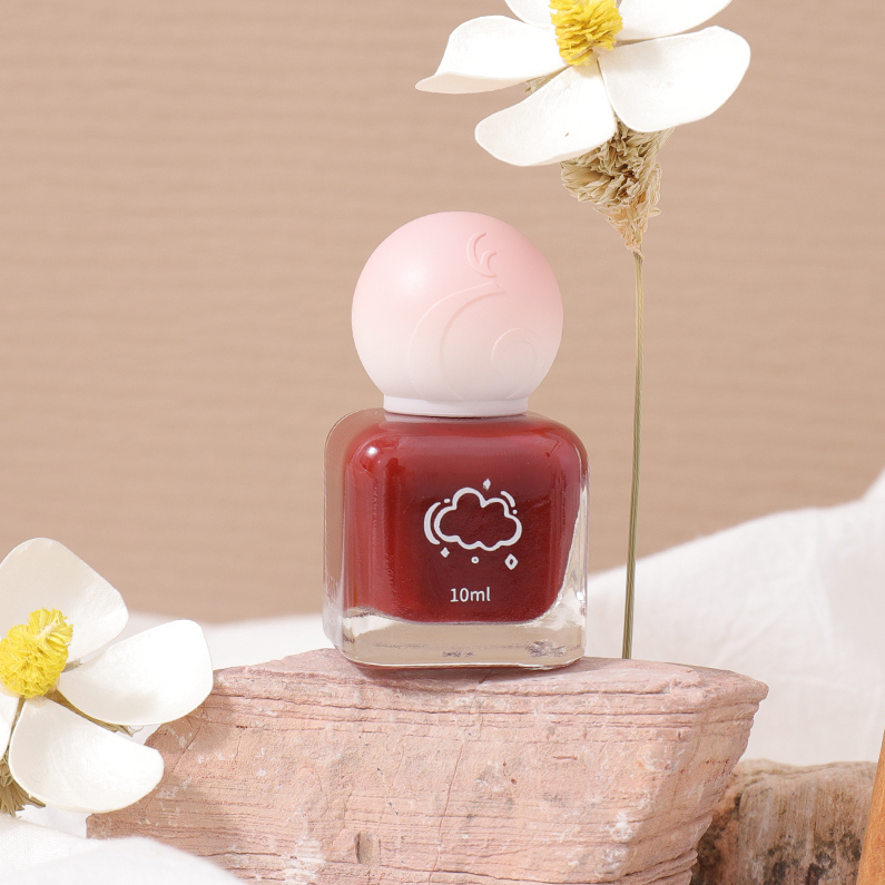 Fangtang Yuemeng Oil-based Nail Polish -08 Red tea color