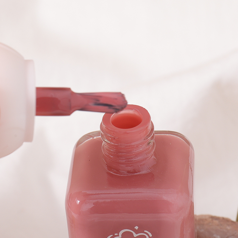 Fangtang Yuemeng Oily Nail Polish -07 Red Bean Paste Powder