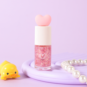 Flower Sweetheart Oily Nail Polish 09# Rose Sparkling