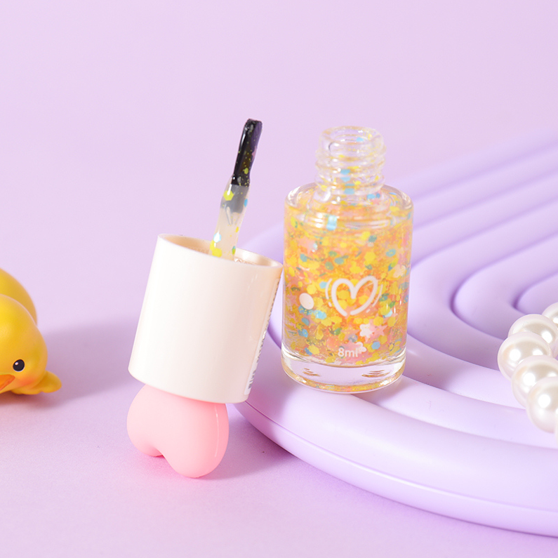 Flower Sweetheart Oil-based Nail Polish 02# Rolling Jump