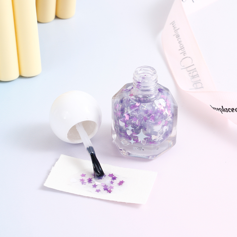 Star Diamond Girl Peel Off Nail Polish 10 Butterflies
