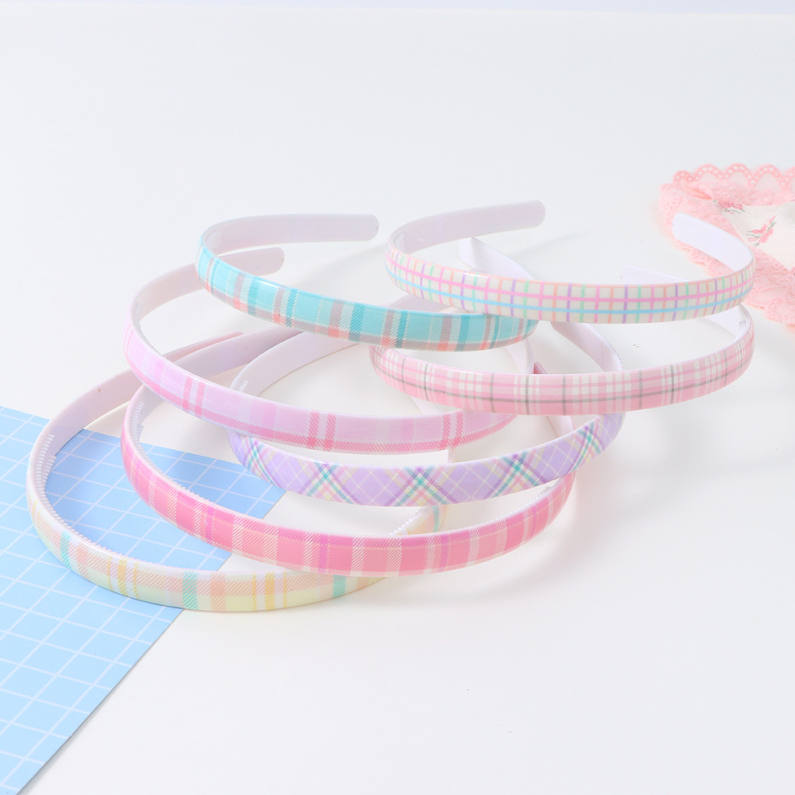 Plaid headband