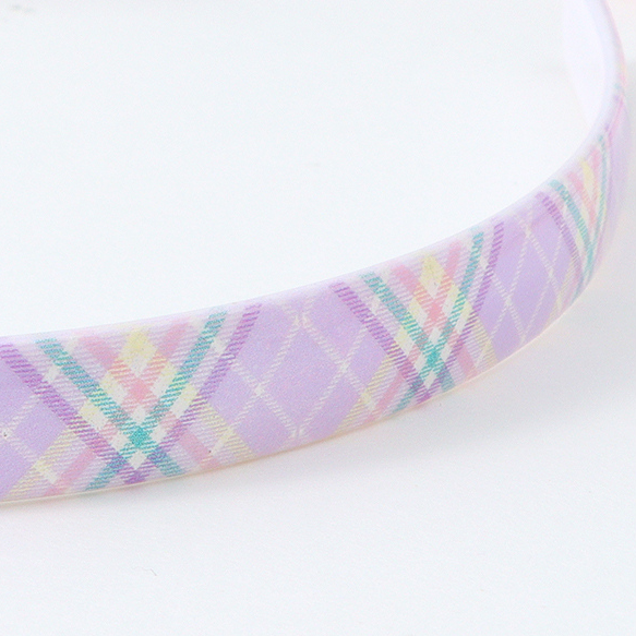 Plaid headband