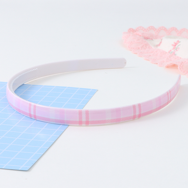 Plaid headband