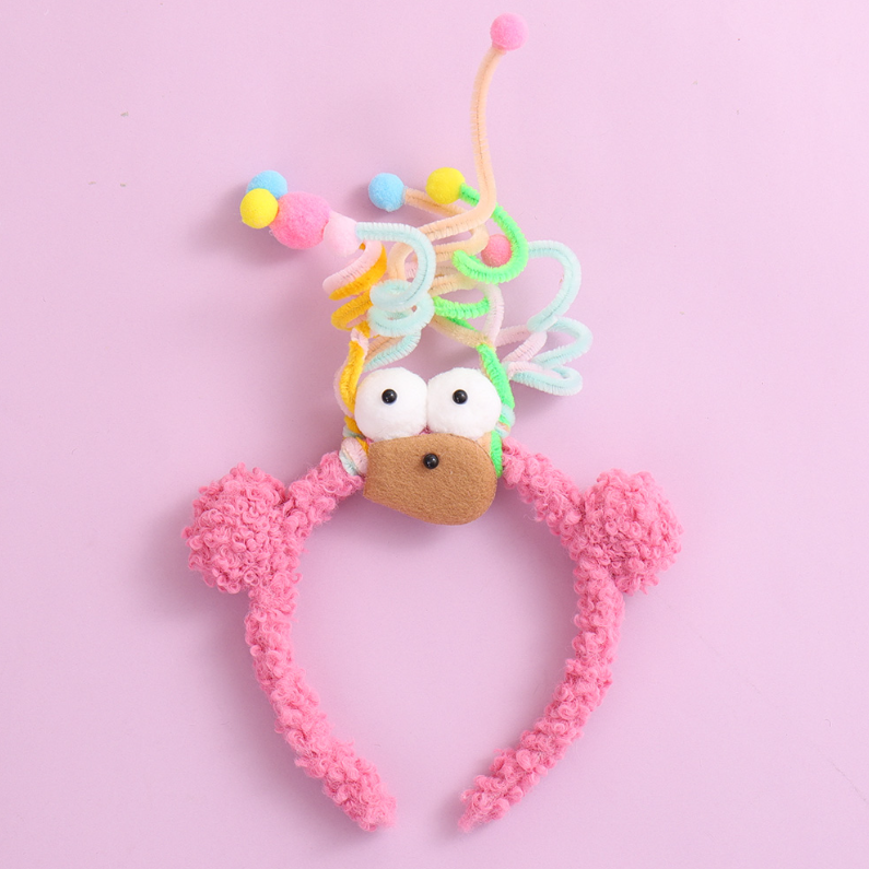 Cute Big Eye Plush Headband