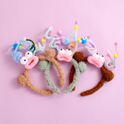 Cute Sausage Mouth Plush Headband