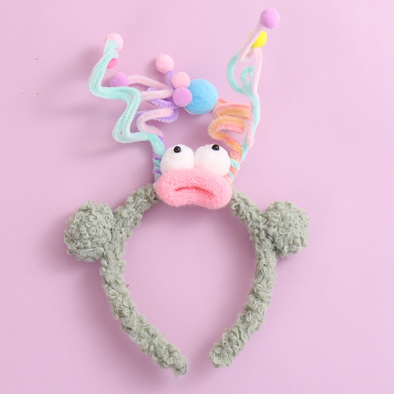 Cute Sausage Mouth Plush Headband