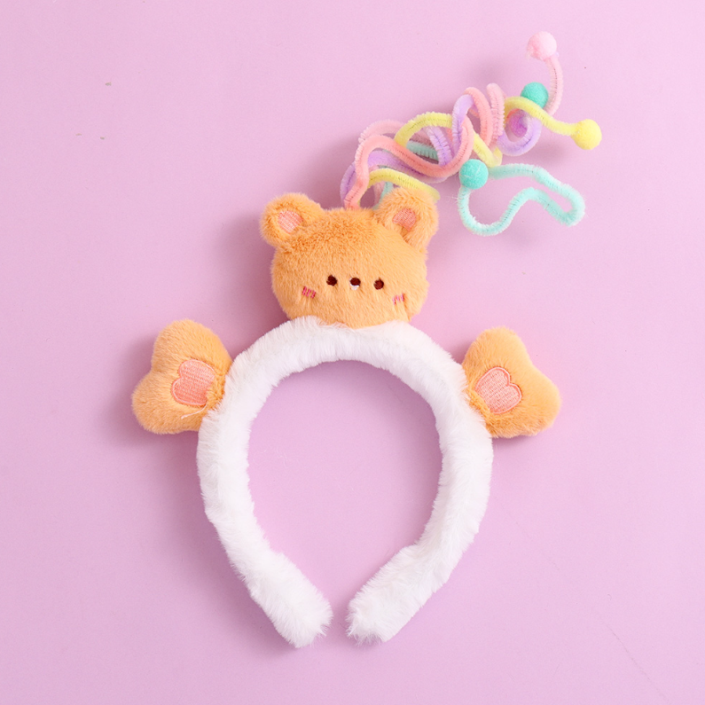 Cute Animals Plush Headband