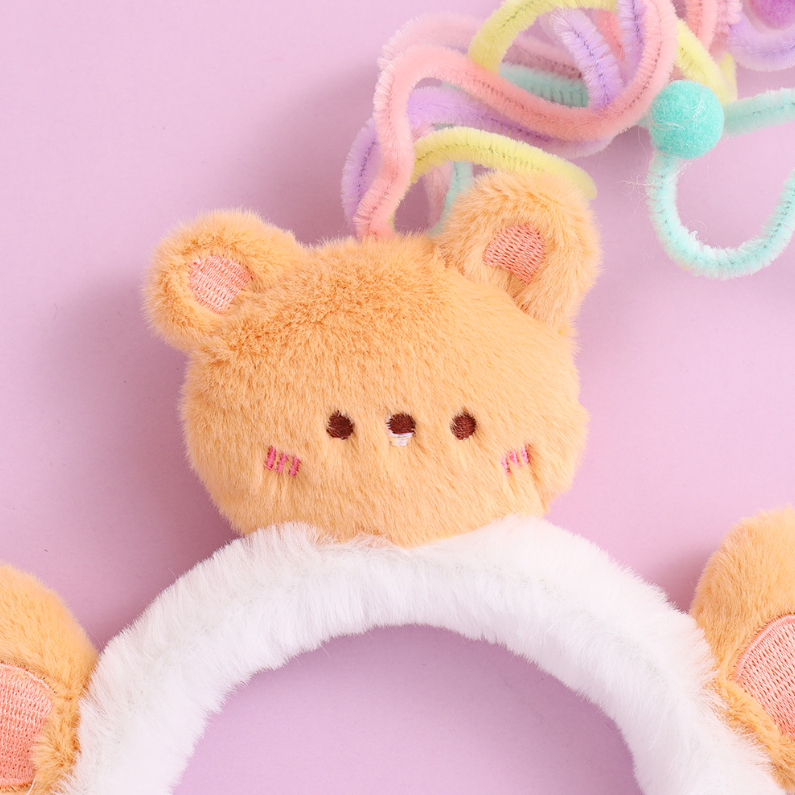 Cute Animals Plush Headband