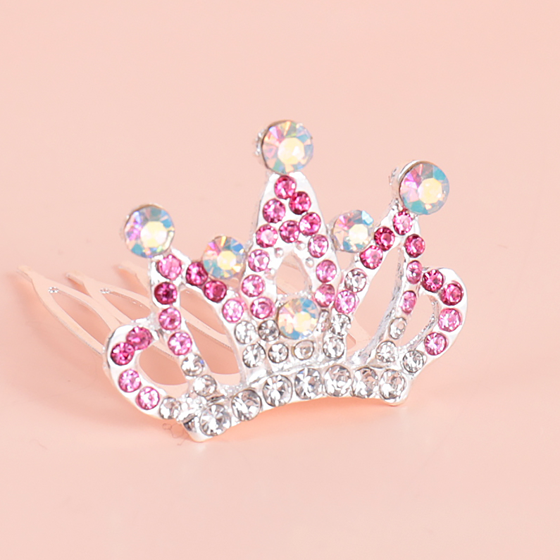 Classic Crown Comb Hairpin for Kids